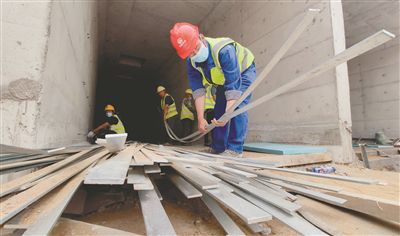 沈陽(yáng)渾河26街地下管廊工程建設(shè)提速